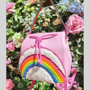 Danielle Nicole Care Bear Cheer Bear Convertible Mini Backpack NEW